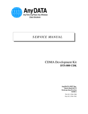 AnyDATA DTS-800 CDK Service Manual