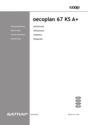 Satrap Coop oecoplan 67 KS A+ Instruction Book