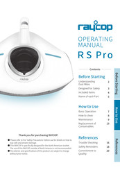 raycop RS PRO Operating Manual