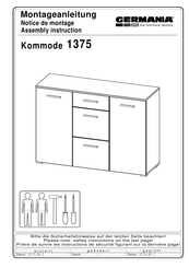 Germania 1375 Assembly Instruction Manual