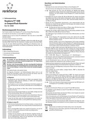 Renkforce 1333028 Operating Instructions Manual