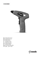 Casals CGG3620 Instructions For Use Manual