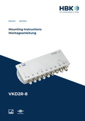 HBM VKD2R-8 Mounting Instructions