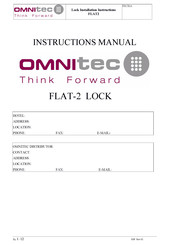 Omnitec FLAT-2 Instruction Manual