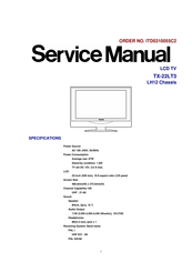 Panasonic TX-22LT3 Service Manual