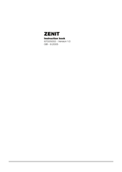 Hardi ZENIT AG820 Instruction Book