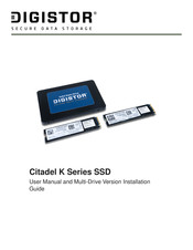 Digistor Citadel K Series User Manual And Installation Manual