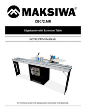 MAKSIWA CBC/2.MR Instruction Manual
