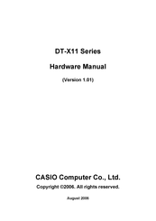 Casio DT-X11 Series Hardware Manual