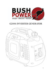 Bush Power G2000i Manual