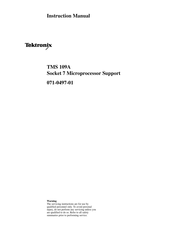 Tektronix Socket 7 TMS109A Instruction Manual