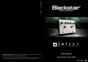 Blackstar Amplification AMPED 1 Owner's Manual