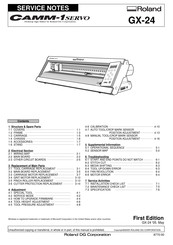 Roland GX-24 Manual