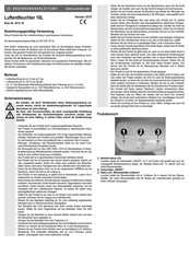 Conrad 56 01 54 Operating Instructions Manual