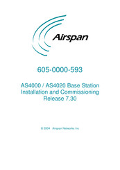 Airspan AS4000 Installation Manual