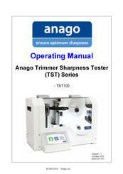 anago TST100 Operating Manual