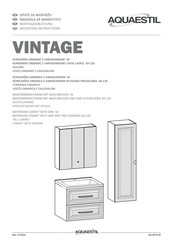 AQUAESTIL VINTAGE 120 Mounting Instructions