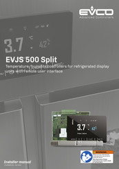 Evco EVJS 500 Split Installer Manual