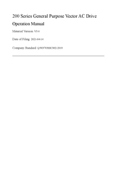 CHINSC ELECTRIC 200-G18.5/P22T4B-N Operation Manual