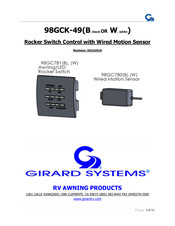 Girard Systems 98GC781W Manual