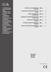 Lavor CSW 1300 D Instructions And Operating Manual