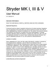 epoc Stryder MK I User Manual
