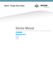 DANA Spicer AXSM0056 Service Manual