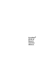 ASPI Digital ECHOFREE EF IR 10 Manual