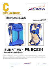 CAHOMA SLIMFIT Mk-4 Maintenance Manual