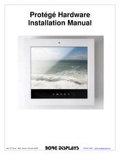 BORG DISPLAYS Protege Installation Manual
