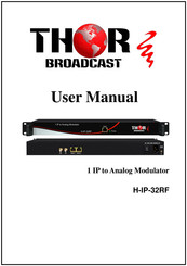 Thor Broadcast H-IP-32RF Manual