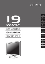 Chimei I9 WIDE CMV 955D-C Quick Manual