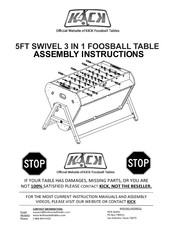 KICK Triplex Assembly Instructions Manual