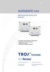 Trox Technik Auranor AURASAFE mini Manual