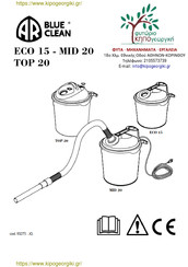 Blue Clean MID 20 Instructions Manual