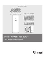 Rinnai EHP-HS014TR32-EX2 User's And Installer's Manual
