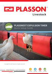 Plasson PLASSNEST EXPULSION TIMER Quick Setup Manual