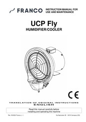 FRANCO UCP Fly Series Instruction Manual For Use And Maintenance
