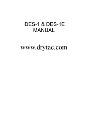 Drytac DES-1 Manual