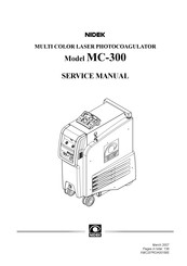 Nidek Medical MC-300 Service Manual