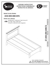 South Shore 3860 Assembly Instructions Manual