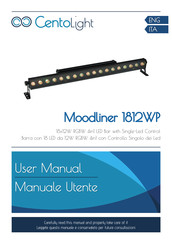 CentoLight Moodliner 1812WP User Manual