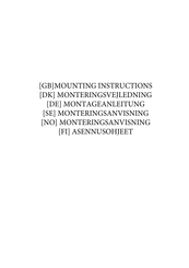 Loevschall 342 31000102 Mounting Instructions
