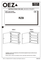 OEZ DISTRI RZB-Z-6S144 Instructions For Use Manual