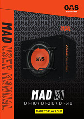 GAS MAD B1 Manual