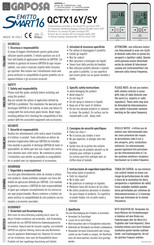 GAPOSA EMITTO SMART16 Quick Start Manual
