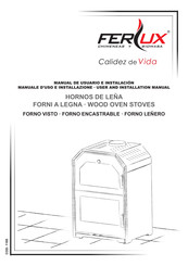 Ferlux FORNO LENERO User And Installation Manual