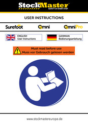 Stockmaster OmniPRO User Instructions