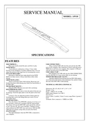 Akai AW10-ADT0 Service Manual