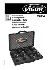Vigor Equipment V4304 Operating Instructions Manual